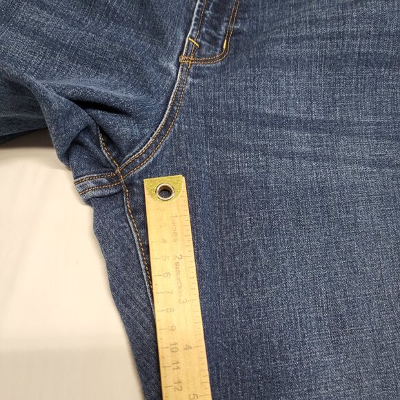 Old Navy Jeans Original Midrise Womens Size 16 Diva Bootcut Stretch Blue 39 X 30 - Picture 10 of 13